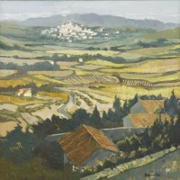 Lot 150 - Alan Cotton (b.1936)
'PROVENCE - FROM LACOSTE TO BONNIEX'
Signed l.r.