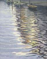 Lot 151 - Alan Cotton (b.1936)
'VENICE - EDDYING WATERS'
Signed l.r.