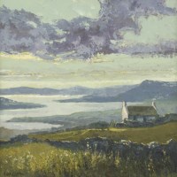 Lot 153 - Alan Cotton (b.1936)
'CONNEMARA - LONE COTTAGE AT RENYYLE'
Signed l.l.