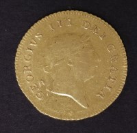 Lot 124 - George III half guinea