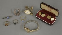 Lot 69 - Two gold Everite ladies mechanical wristwatches