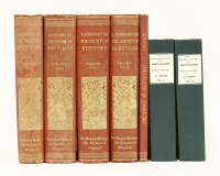 Lot 226 - HERTFORDSHIRE:
1.  The Victoria History of the County of Hertford.  Complete in five volumes.  Including the index volume.  Constable