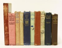 Lot 201 - MOTORING AND MOTOR RACING:
A collection of books