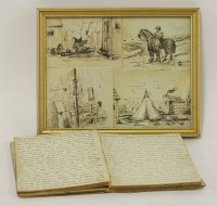 Lot 159 - CRIMEAN MANUSCRIPT:
Liet. Ernest Peake Newman