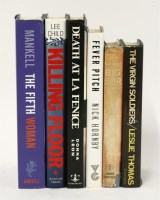 Lot 196 - MODERN FIRSTS:
1.  Mankell