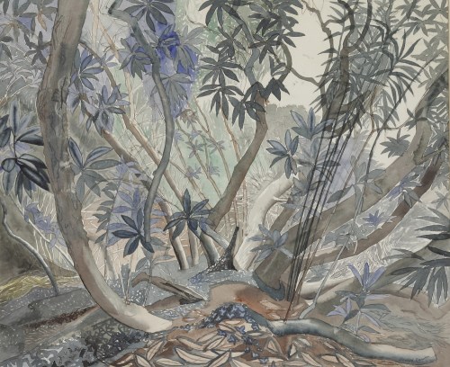 Lot 14 - Edward Bawden RA (1903-1989) 'HELIGAN JUNGLE' Signed l.r.