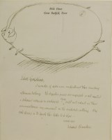 Lot 13 - Edward Bawden RA (1903-1989)
THE FAT PIG
Signed and dated 'May 7 33'