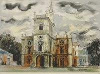 Lot 45 - John Piper CH (1903-1992)
'FLINTHAM HALL' (Levinson 279)
Screenprint in colours