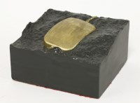 Lot 38 - Nettie Firman (contemporary)
'MOUSE FOSSIL'
Original cast concrete sculpture with gold leaf
8.5cm high

*Artist's Resale Right may apply to this lot.