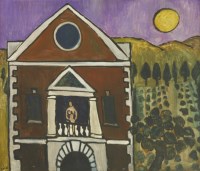 Lot 246 - Elizabeth Wright (1928-2015)
A MEDITERRANEAN VILLA
Signed with initials and dated 67 l.l.