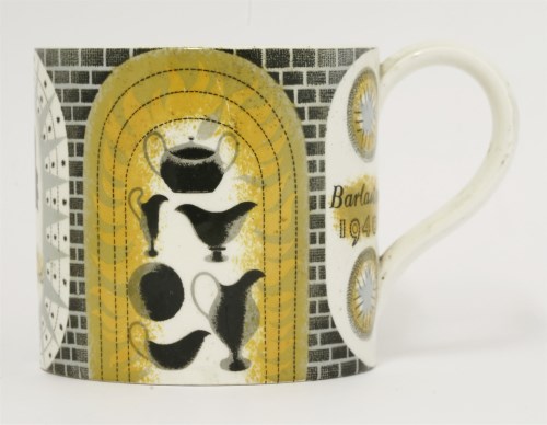 Lot 215 - Eric Ravilious (1903-1942)
BARLASTON MUG FOR WEDGWOOD