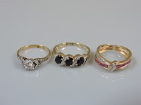 Lot 34 - A single stone diamond ring