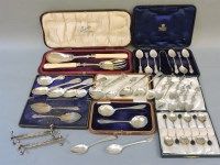 Lot 98 - Silver flatware