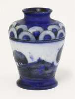 Lot 50 - A Moorcroft 'Dawn Landscape' vase