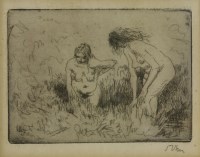 Lot 241 - Augustus Edwin John OM RA (1878-1961)
'THE BROOK'
Etching