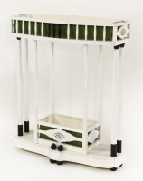 Lot 102 - A Wiener Werkstätte-style two-tier plant stand