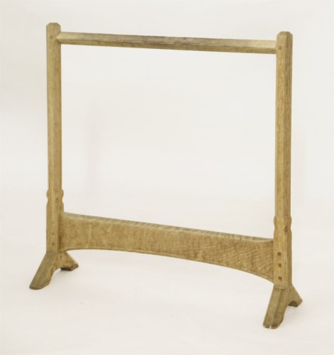Lot 77 - A Cotswold School oak towel rail