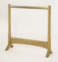 Lot 77 - A Cotswold School oak towel rail