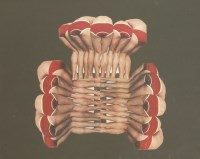 Lot 270 - Roderick Hanlan (b.1928)
'BOTTOMS UP'
Collage
49 x 59cm

The Welsh artist and sculptor