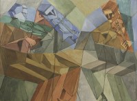 Lot 322 - Rachel Reckitt (1908-1995)
'TRIO'
Signed and inscribed with title verso