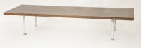 Lot 595 - A rosewood coffee table