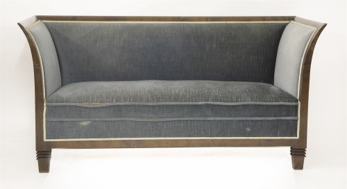 Lot 226 - A Danish mahogany settee