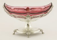 Lot 139 - A silver comport