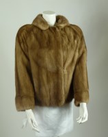 Lot 327 - A blonde mink jacket