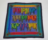 Lot 87 - An Hermès silk scarf