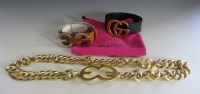 Lot 143 - A Gucci belt