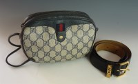 Lot 145 - A Moschino black leather belt