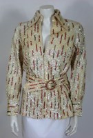Lot 265 - A Valentina sequin top