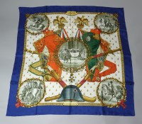 Lot 91 - An Hermès silk scarf