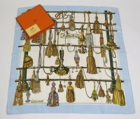 Lot 90 - An Hermès silk scarf