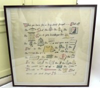 Lot 92 - A Fornassetti silk scarf