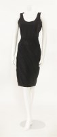 Lot 221 - A Chanel black cocktail dress