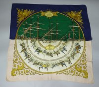 Lot 99 - An Hermès silk scarf