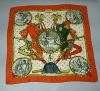 Lot 101 - An Hermès silk scarf