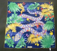 Lot 137 - A Salvatore Ferragamo silk scarf