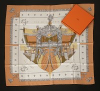 Lot 103 - An Hermès silk scarf