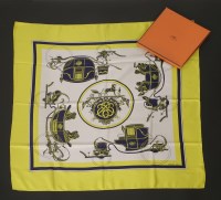 Lot 104 - An Hermès silk scarf