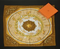 Lot 108 - An Hermès silk scarf