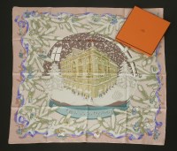 Lot 110 - An Hermès silk scarf