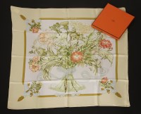 Lot 111 - An Hermès silk scarf