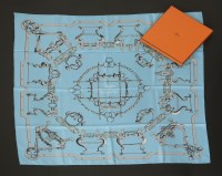 Lot 120 - An Hermès silk scarf