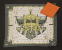 Lot 121 - An Hermès silk scarf