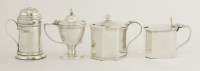 Lot 141 - A silver kitchen pepper