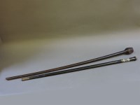 Lot 150 - An African? hardwood knobkerry