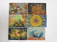 Lot 308 - Elvic Steele (1920-1997)
'ENDEAVOUR'
'TANGLED'
'HALLOWEEN THE SPELL BINDERS'
'GLEAMING THROUGH'
'WATERFORCE'
UNTITLED
Six