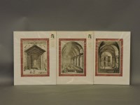 Lot 309 - A set of six 17th century copper engravings